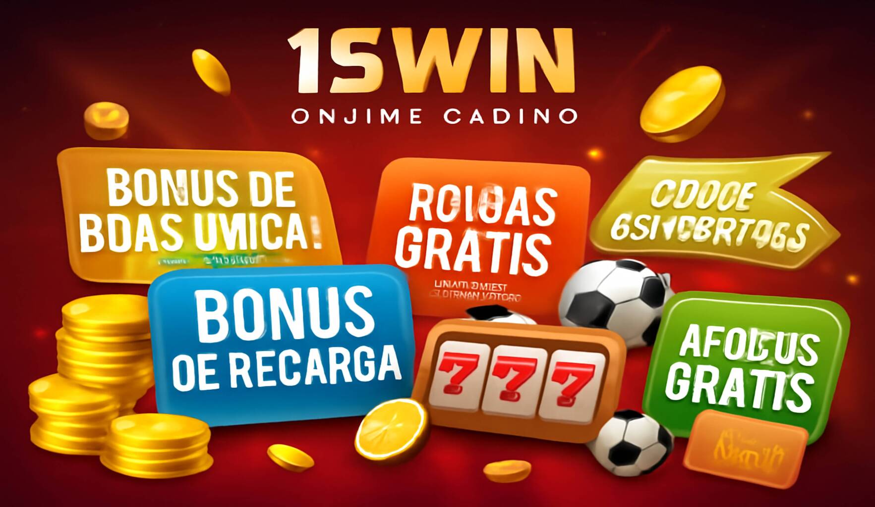 O bônus promocional 15WIN é uma ótima maneira de começar sua aventura