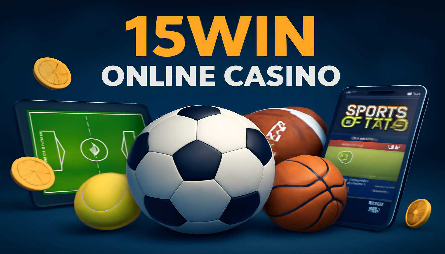 Apostas esportivas no cassino online 15WIN