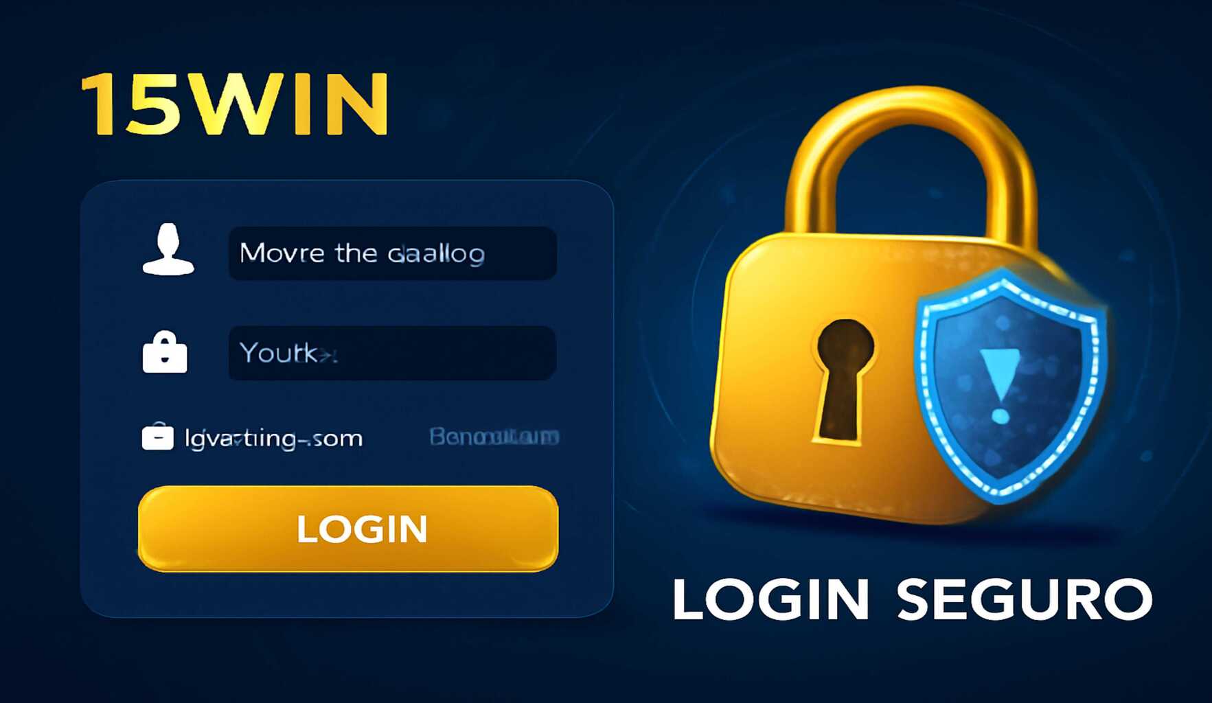 Criar uma nova Conta no plataforma 15WIN